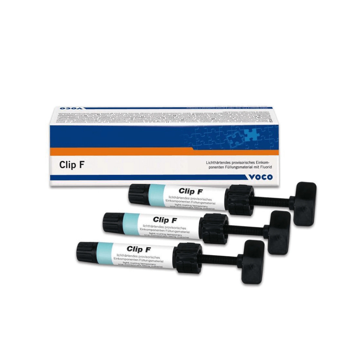 Clip F Mat Obt Provis. F/C Con Flúor 3 jeringas 4 grs - VOCO