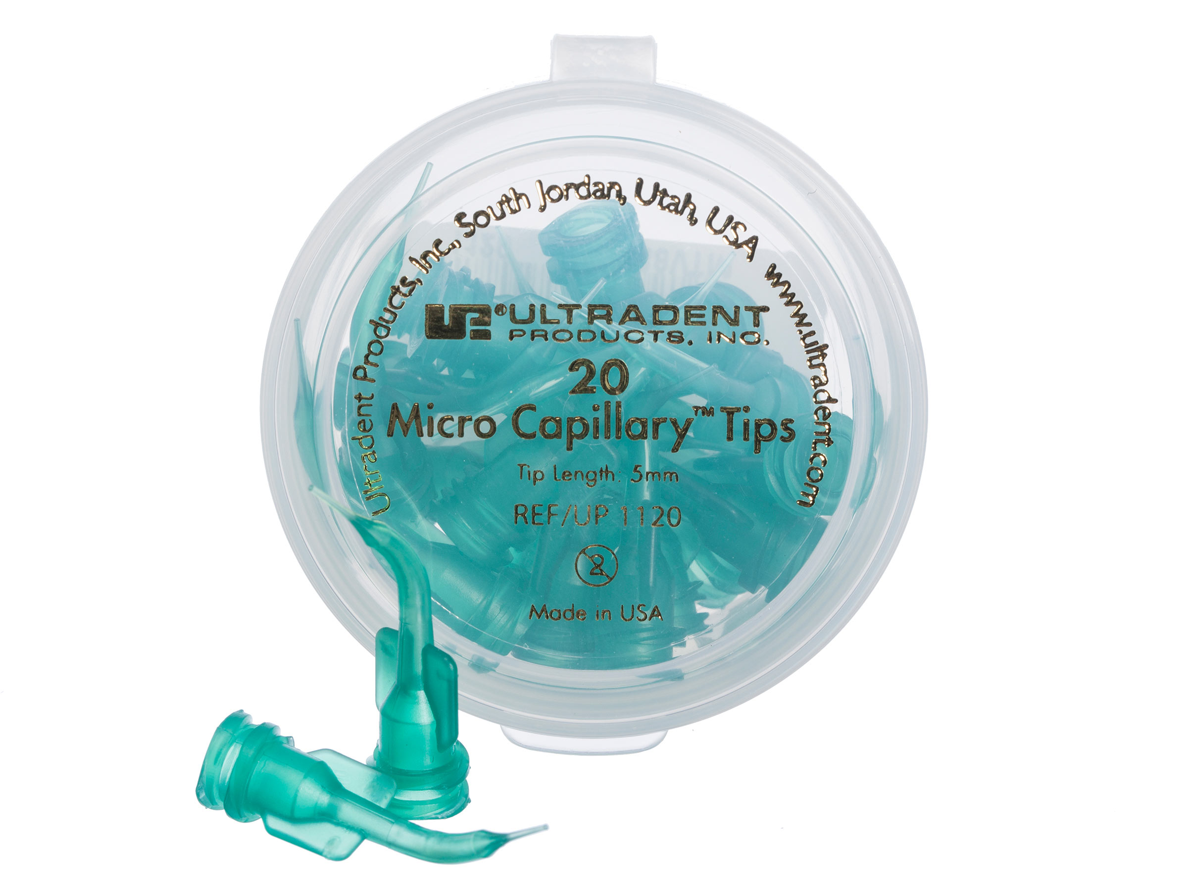 Capillary 0.014" 20 Unidades (Puntas Verdes) - ULTRADENT