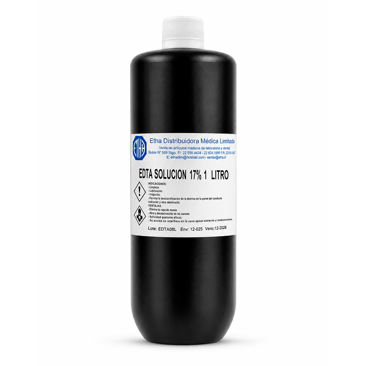 EDTA 17% Botella 1 litro - ETHA
