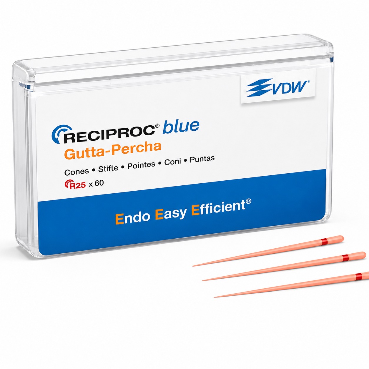 Conos de Guta Reciproc Blue - DENTSPLY
