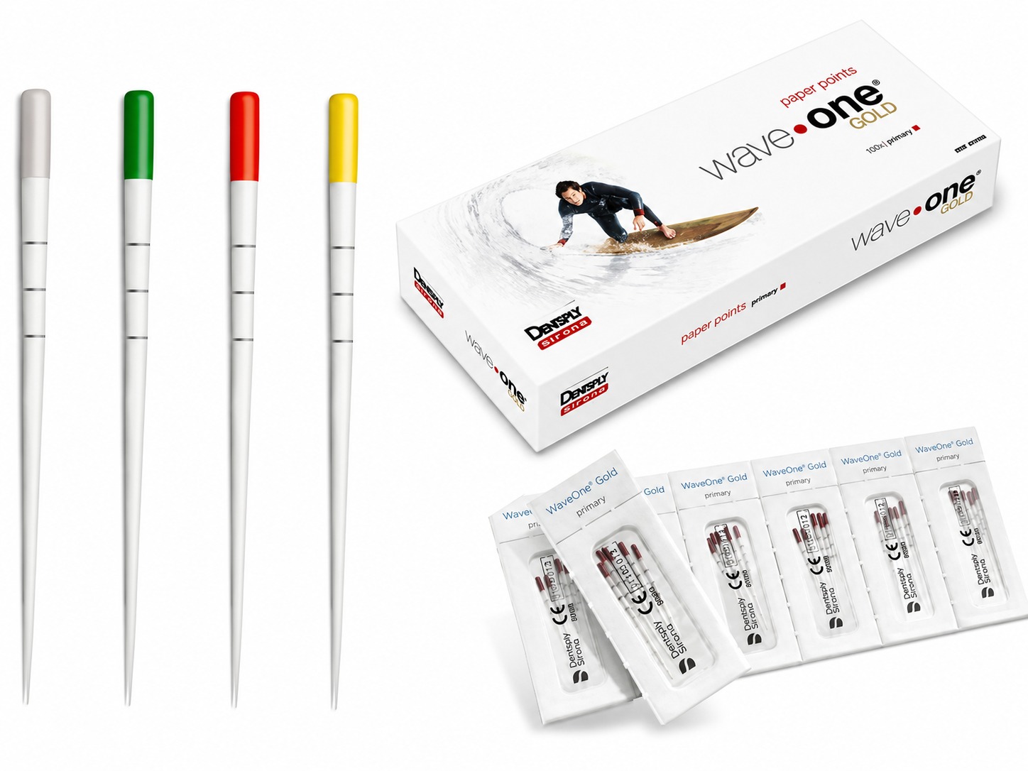 Puntas de Papel WaveOne Gold - DENTSPLY