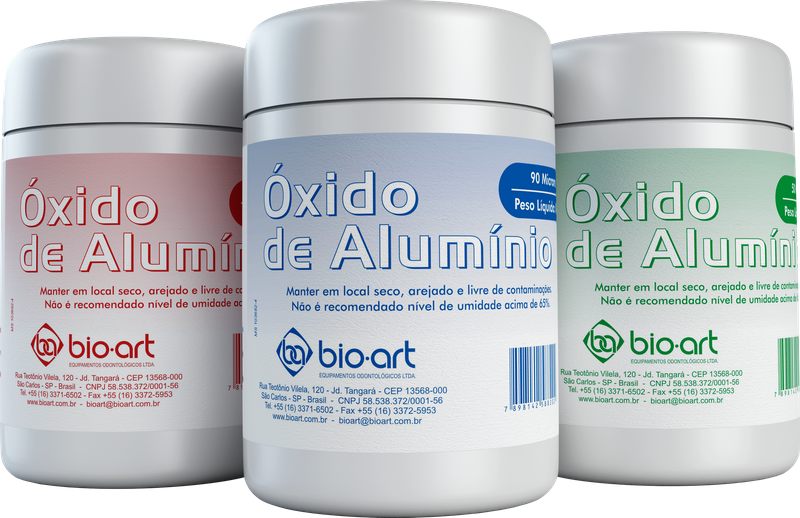 Óxido Aluminio 50 Micron Frasco 800 grs - BIOART