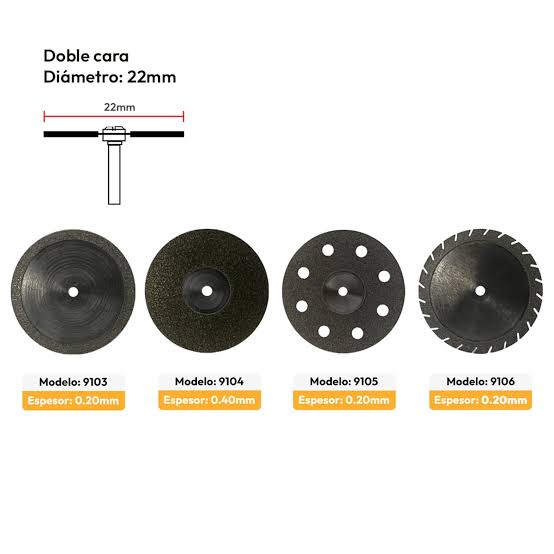 Disco Diamantado Espesor 0,20 mm - SKYDENT