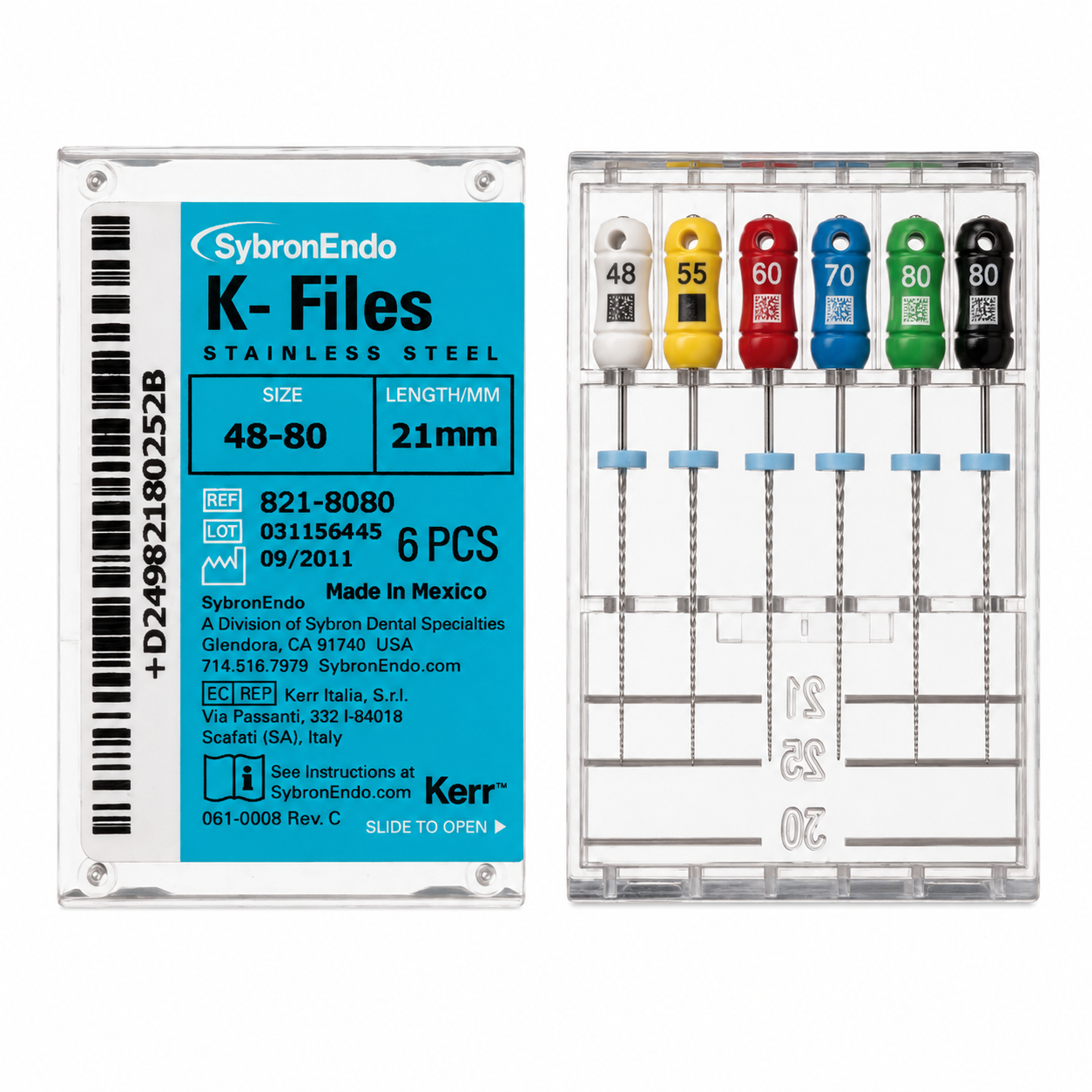 Limas K 21 mm 6 uds - KERR