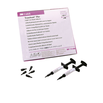 Transbond Plus Adhesivo Para Bandas 5 Jeringas - SOLVENTUM