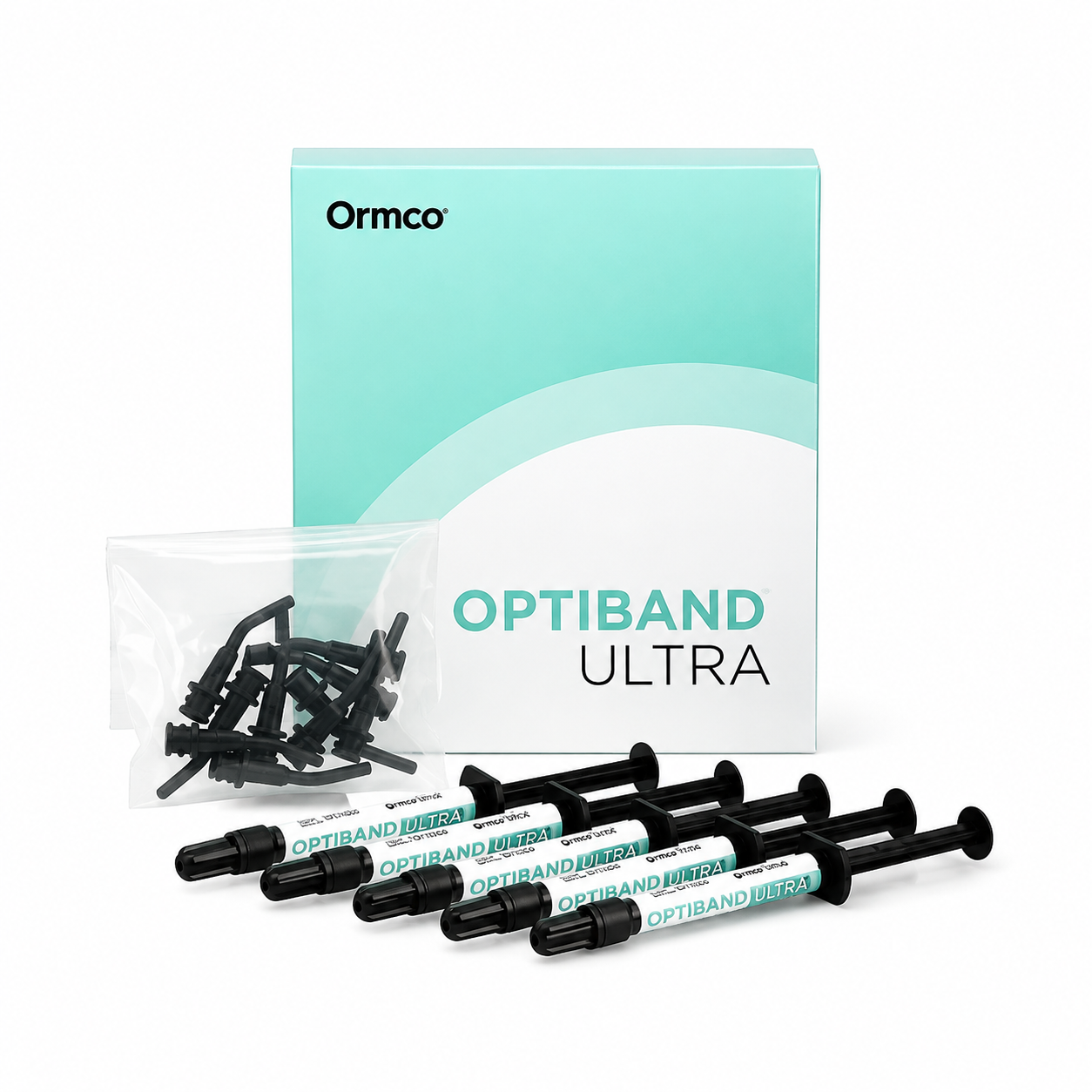 Cemento Para Bandas Optiband Ultra 5 Jer Color Azul - ORMCO