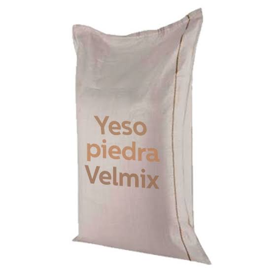 Yeso Piedra Amarillo Saco 20 kg - VELMIX