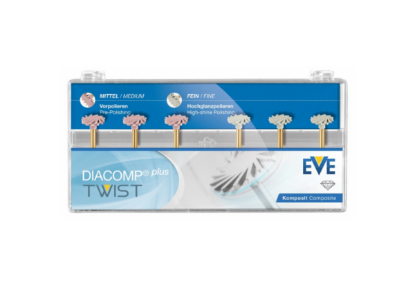 Set RA 370 Pulidores Twist (Diacomp/Diapol/Diapro/Diacera) x 9 uds - EVE