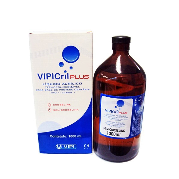 Monómero Vipi Cril Plus C/Cross Liq 1000ml - DENTSPLY