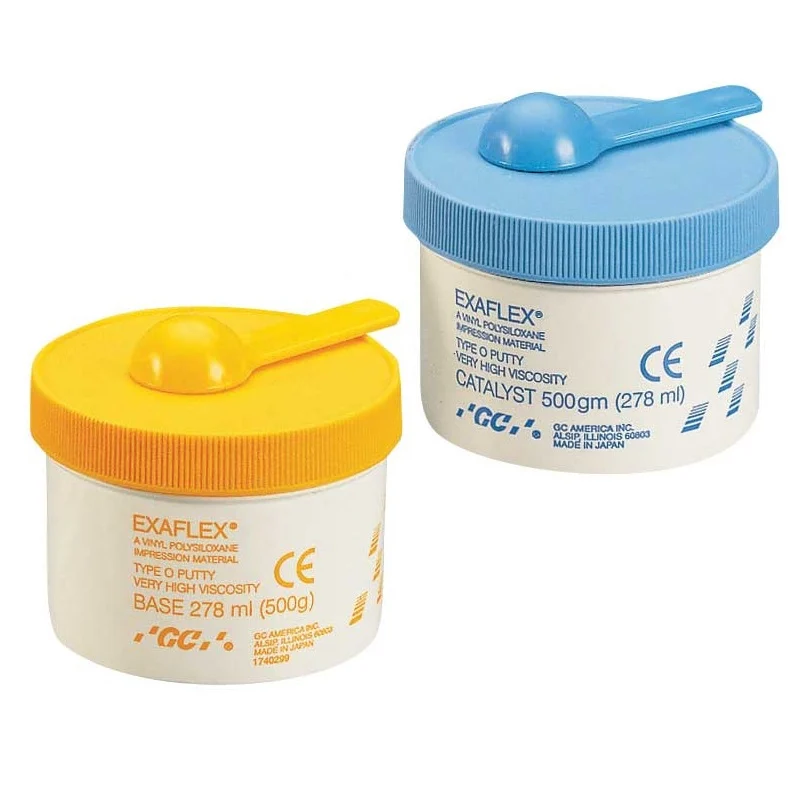 Exaflex Putty Silicona Vps 2x278 ml de 1 Kilo - GC