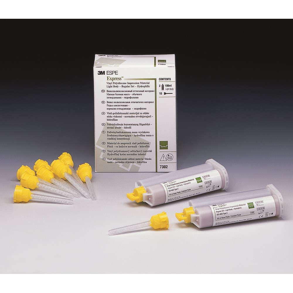 Silicona Adición Liviana Regular Set Express Vps 100 ml - SOLVENTUM
