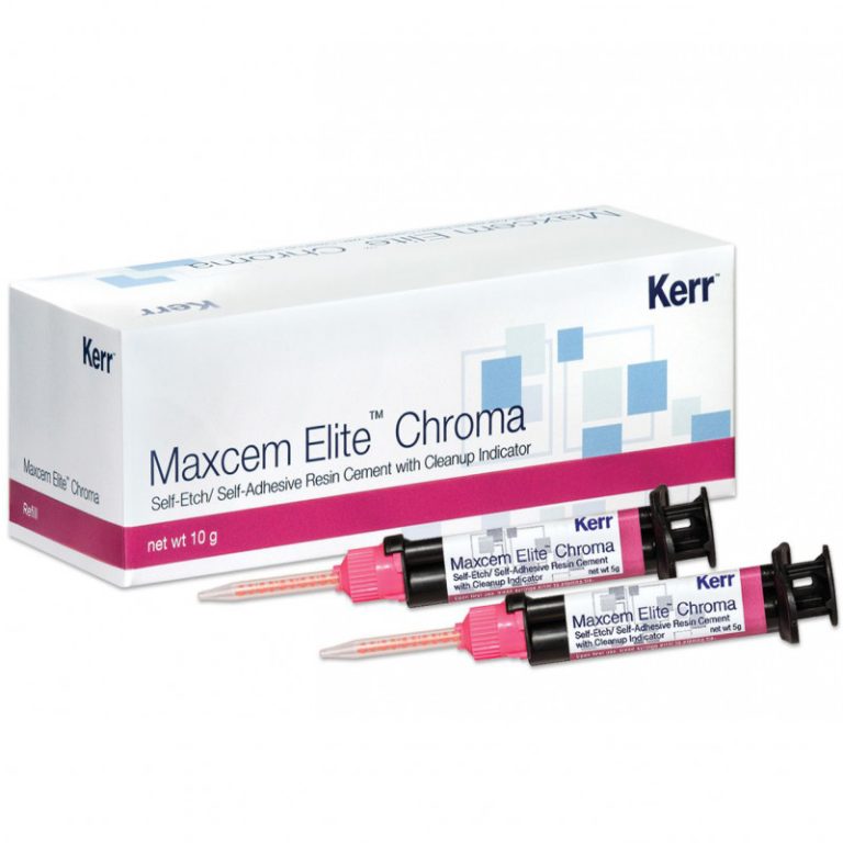 Cemento Resina Maxcem Elite Chroma 2 Unidades x 5 grs- KERR