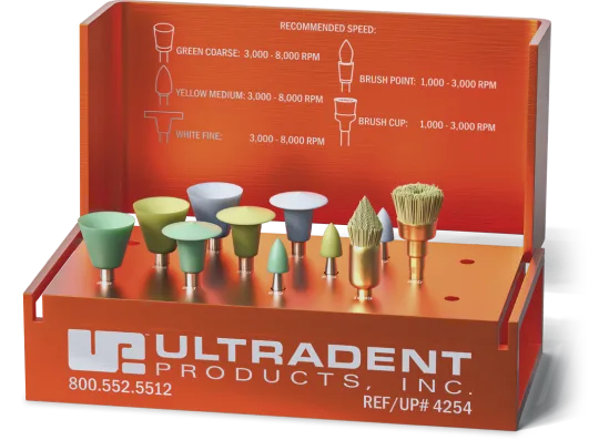Kit Fresas Pulido De Composites - ULTRADENT