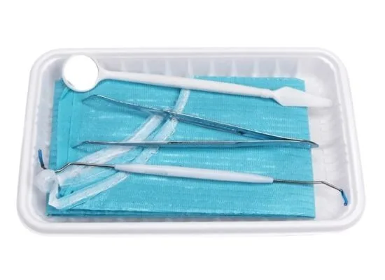 Kit Bandeja Desechable Para Examen Esteril 7 En 1