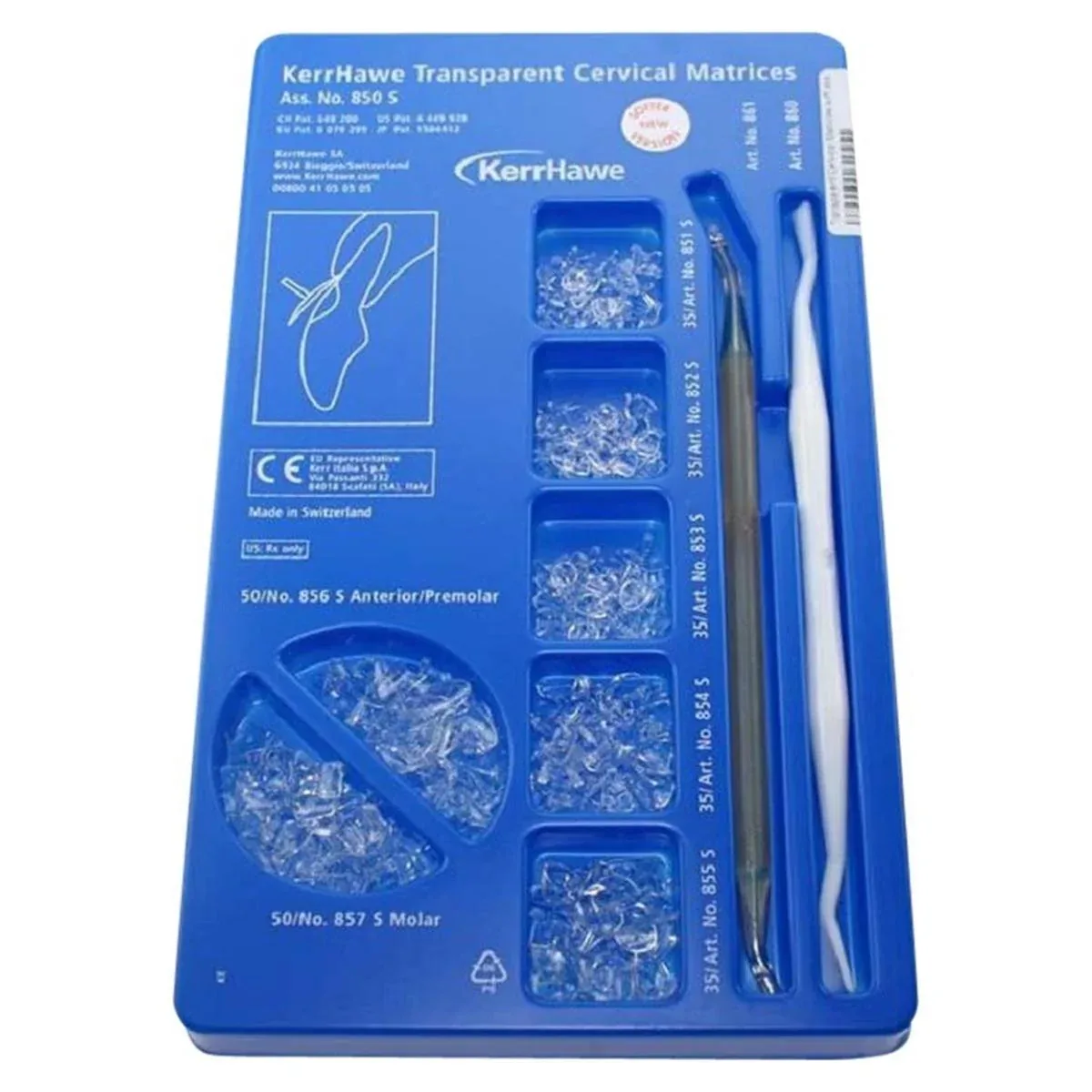 Matrices Kit Cervicales Transparentes - KERR