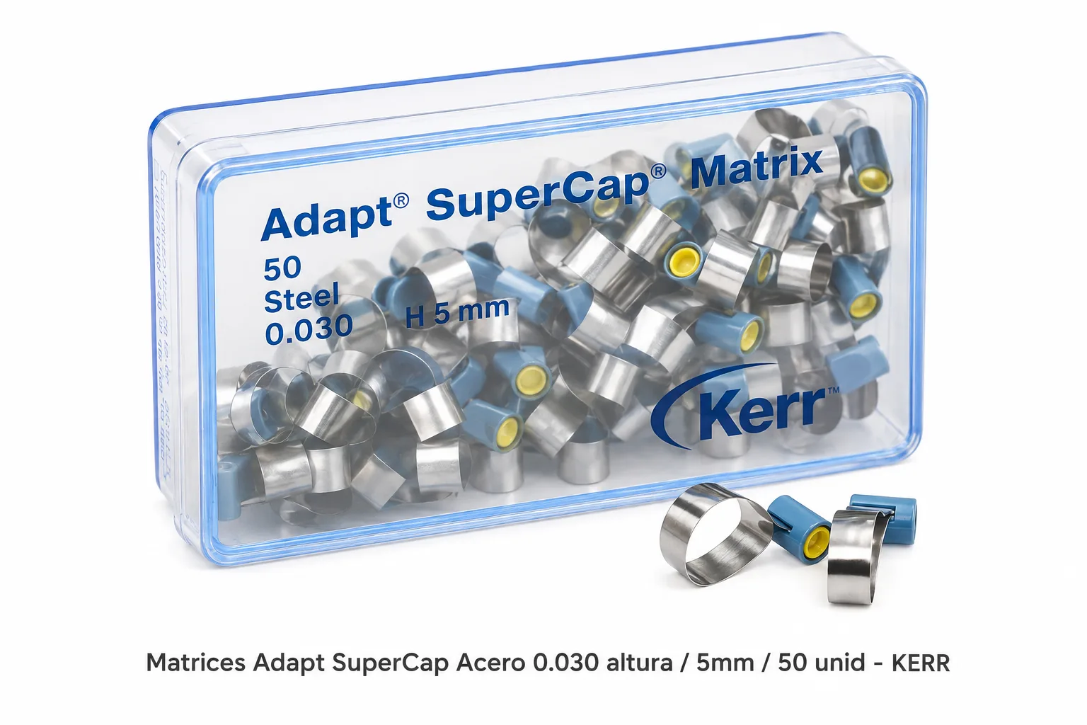 Matrices Adapt Supercap Acero 50 uds - KERR