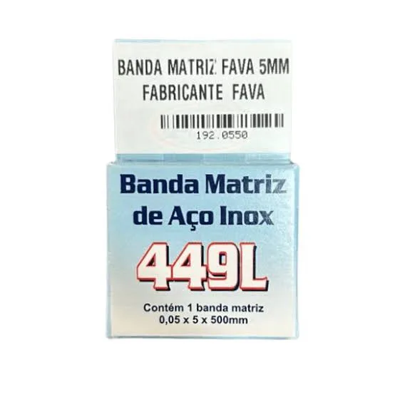 Caja Banda Matriz 0,5 mts - FAVA