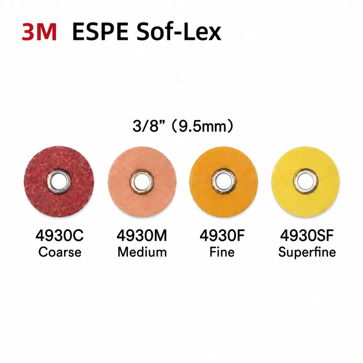 Disco Sof - LEX XT 3/8" 30 uds - SOLVENTUM