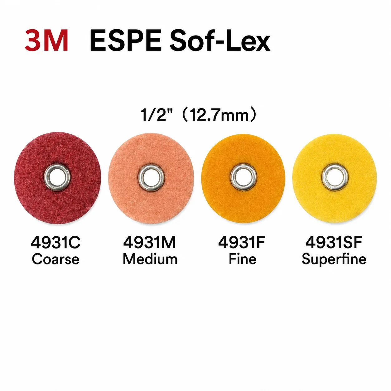 Disco Sof - LEX XT 1/2" 30 UNIDADES - SOLVENTUM