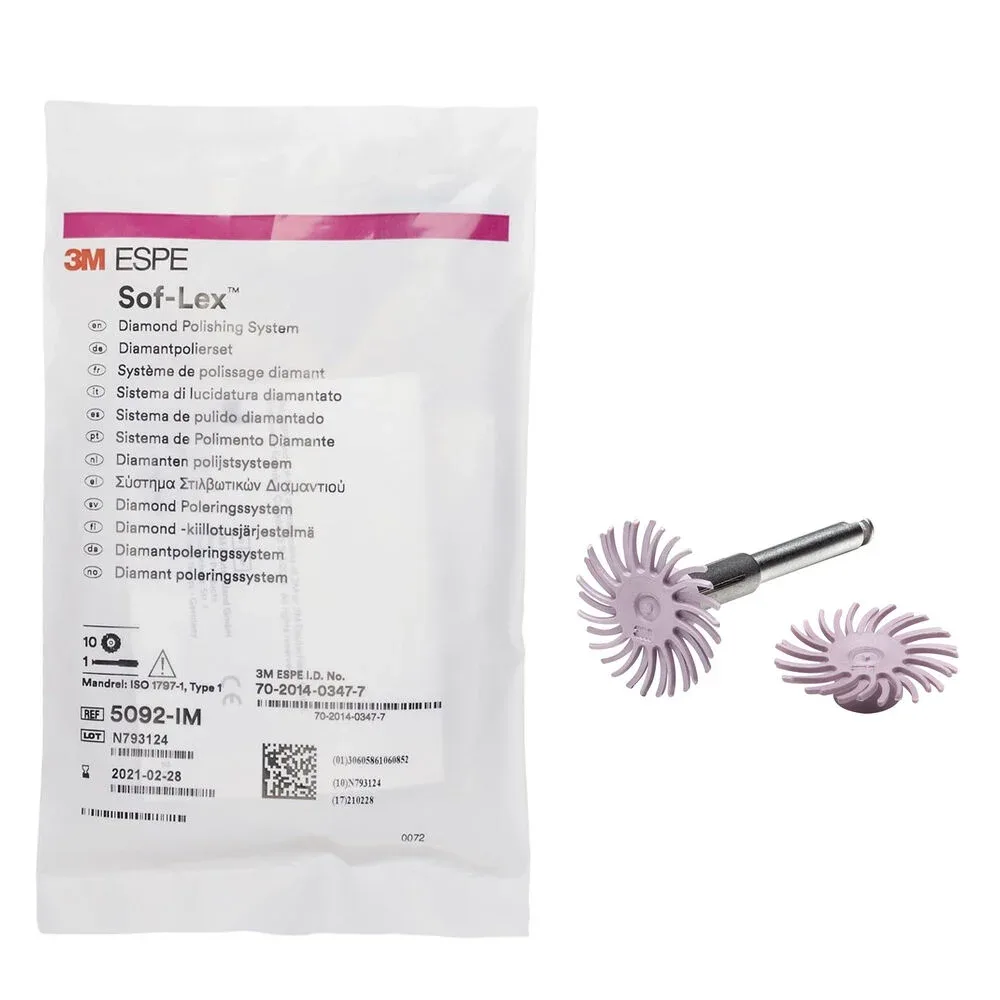 Disco Sof - LEX 5091 Espiral Diamante Pulido Rosa - SOLVENTUM