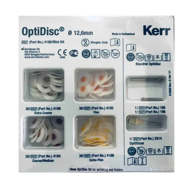 Disco Pulido Kit Optidisc 12,6 mm/ 120 uds - KERR
