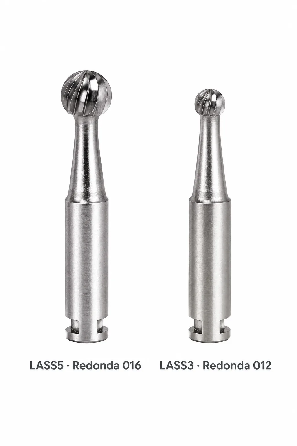 Fresa Carbide Baja Velocidad De Tallo Corto Redonda 1 unidad - KERR