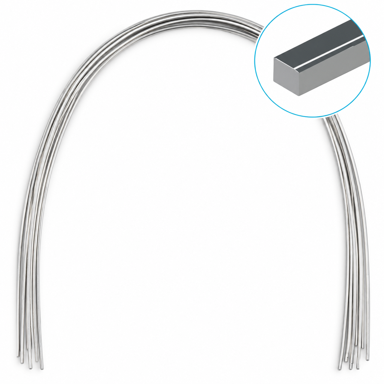 Arco Rectangular con Postes 0.016 × 0.022 x 10 – ORTHOORGANIZERS