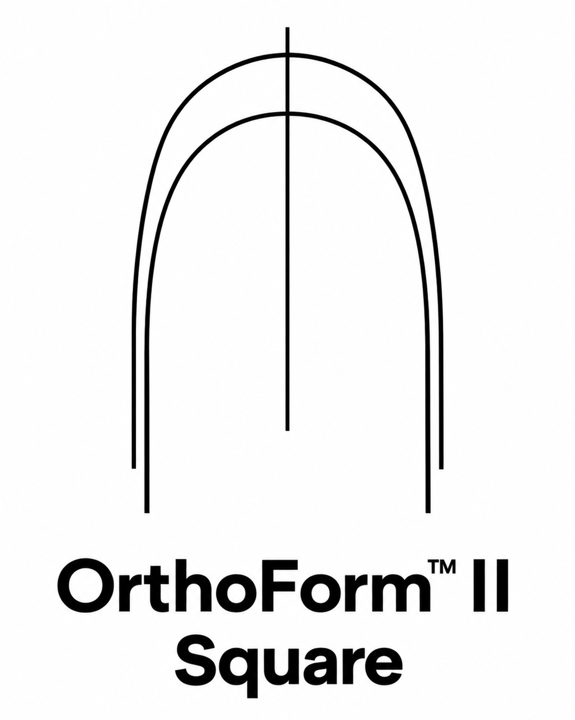 Arco Acero Cuadrado OrthoForm II 0.018 Superior – SOLVENTUM