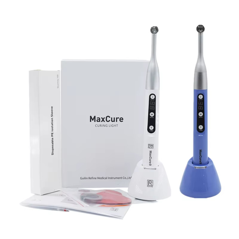 Lámpara de Fotocurado LED MaxCure 9 Turbo 1.000 a 2.500 mW – REFINE