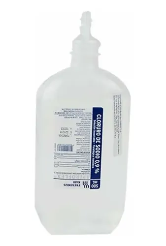 Suero Fisiológico 0,9% Matraz 500 mL