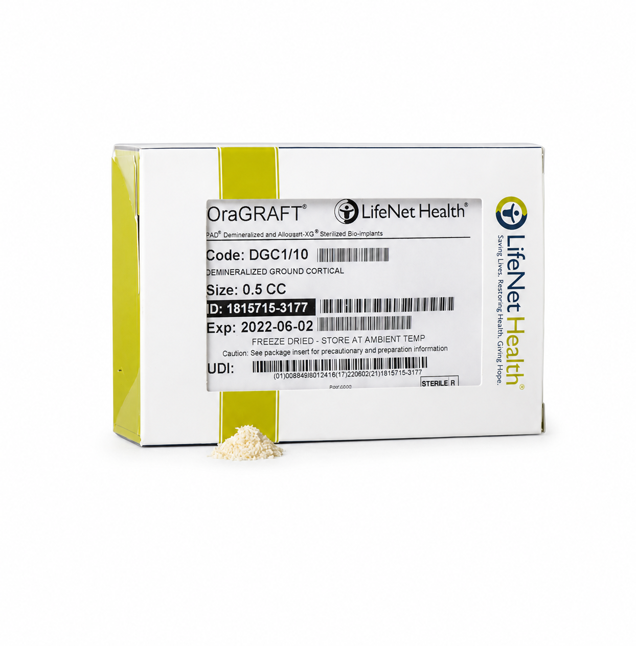Oragraft Cortical 1,2 cc - OSSIX
