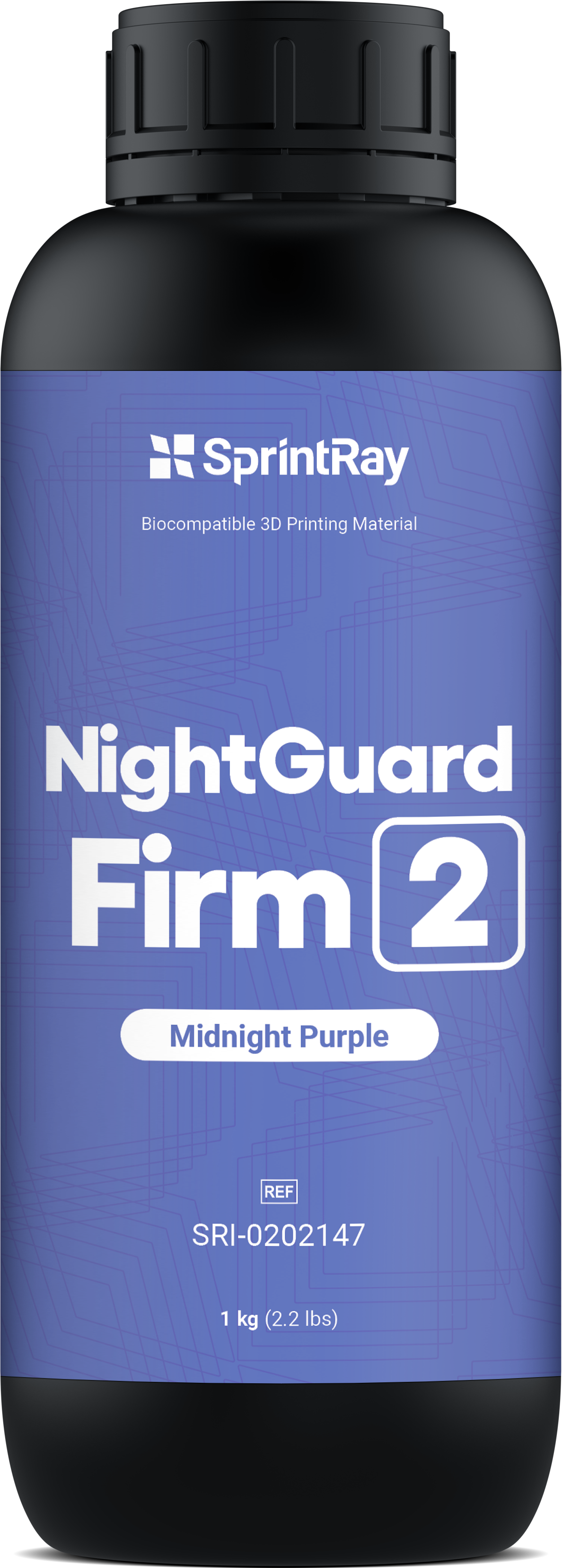 SprintRay NightGuard Flex 2 Midnight Purple 1 kg - SPRINTRAY