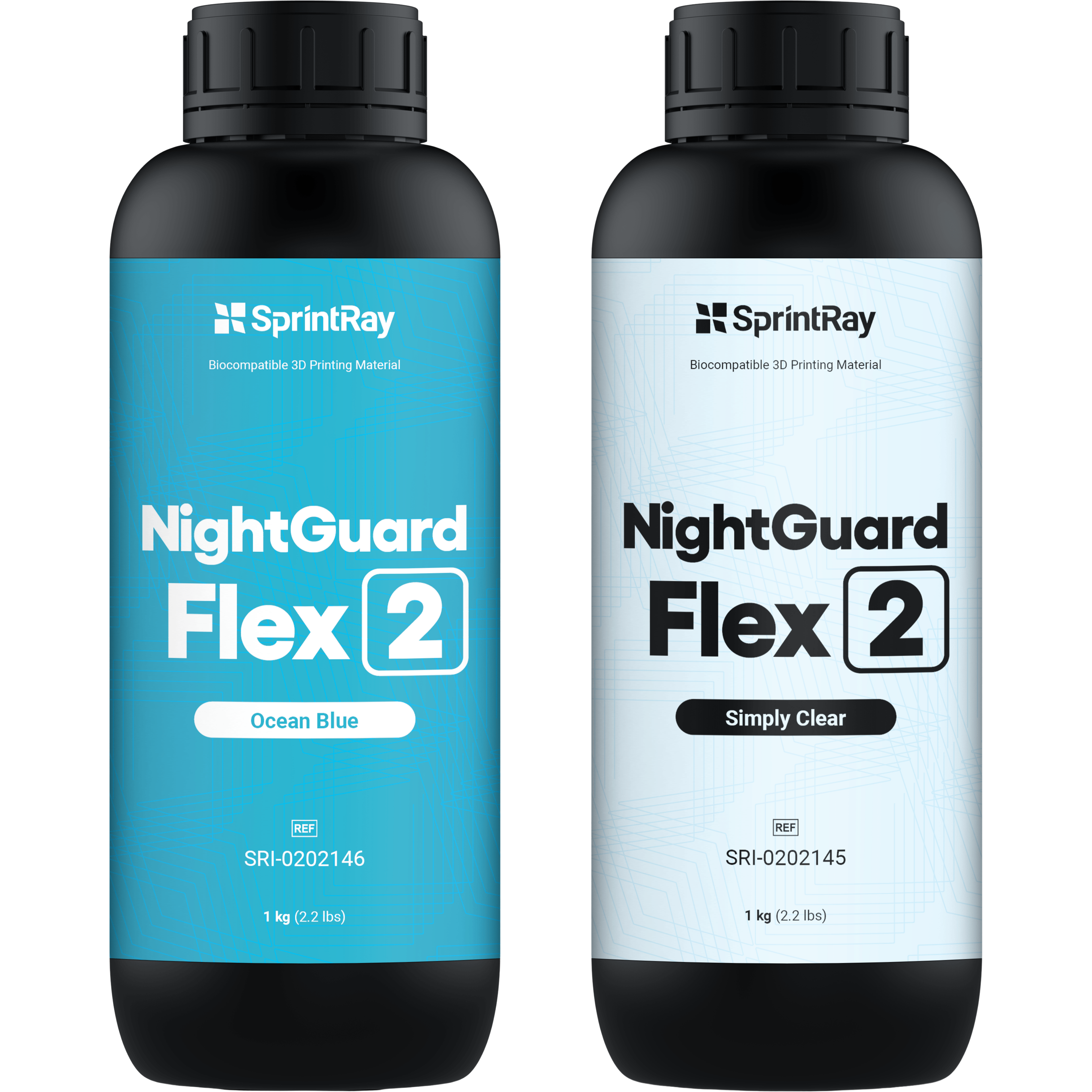 Resina SprintRay NightGuard Flex 2 1 kg - SPRINTRAY