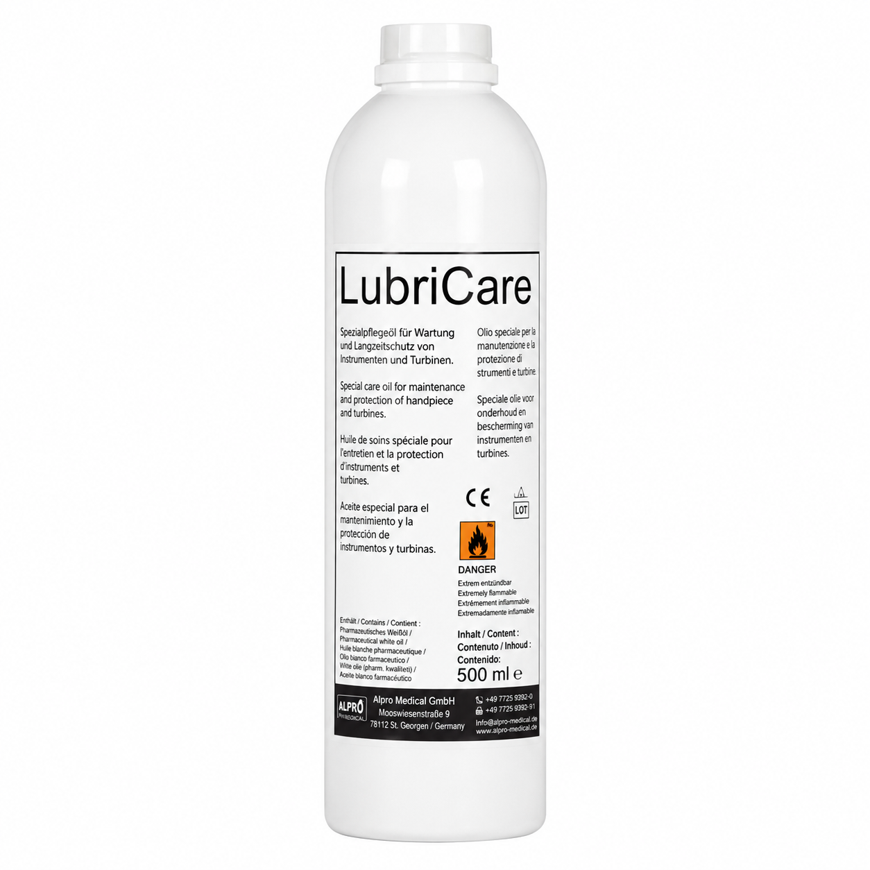 Lubricante Spray Procedencia Alemania - LUBRICARE