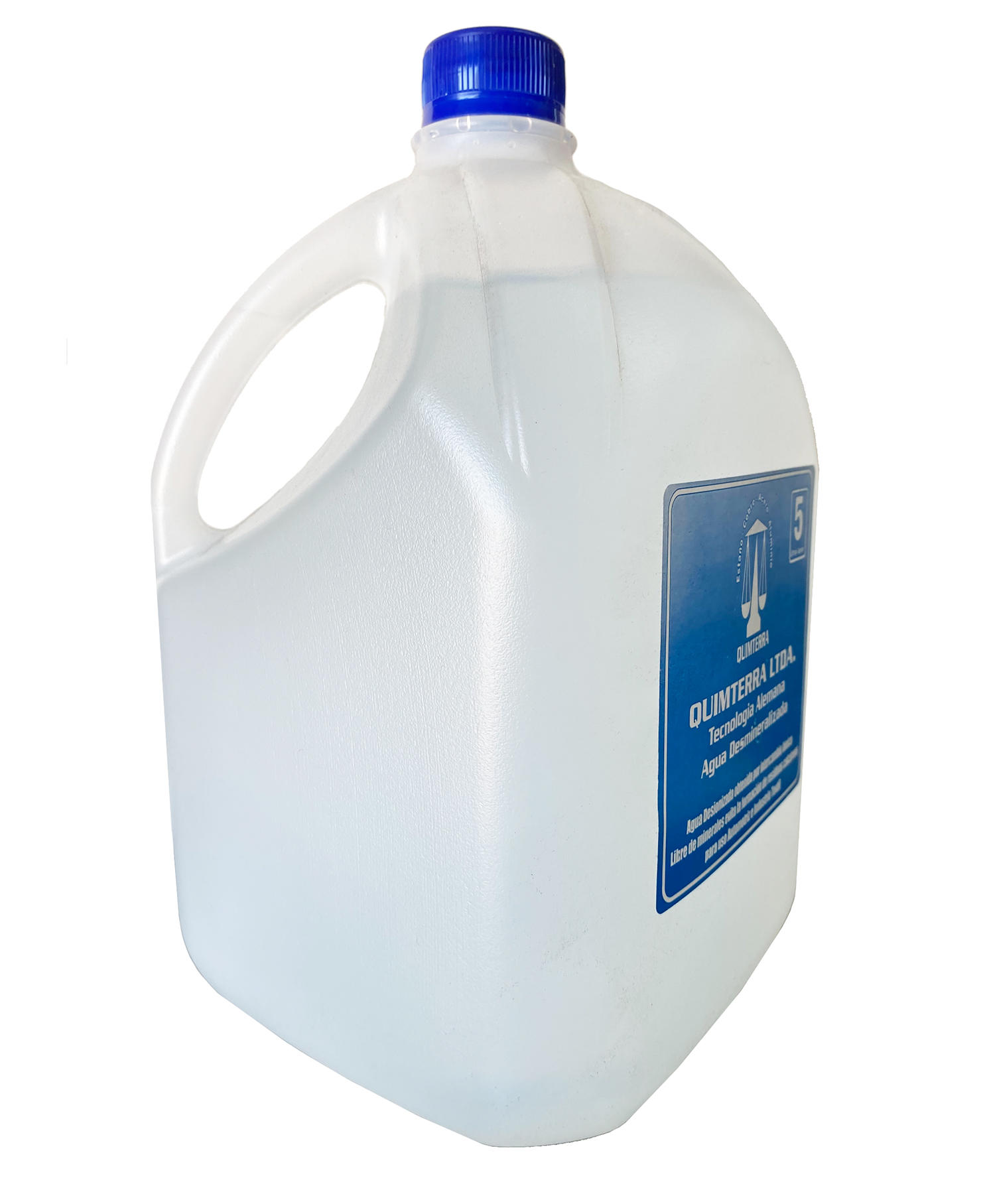Agua destilada desmineralizada 5 litros