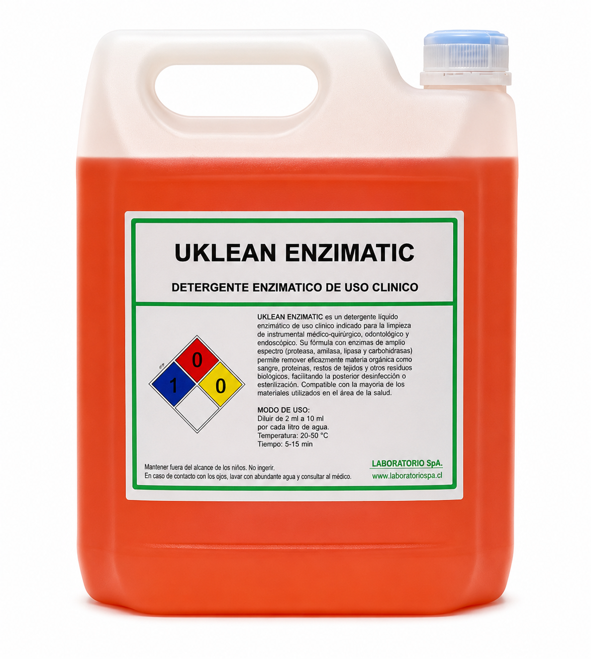 Detergente Enzimático Uklea 5 kg - URZKEN