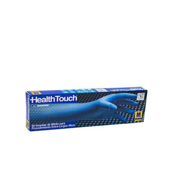 Guante Alto Riesgo Nitrilo  Extra Largo 40 cm - HEALTH TOUCH