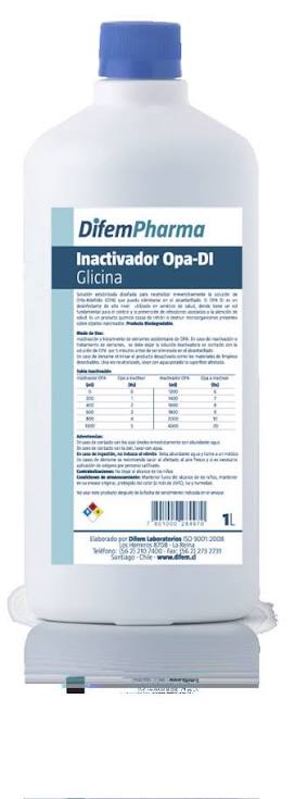Inactivador OPA-DI Glicina Botella 1 Litro - MACHTIG