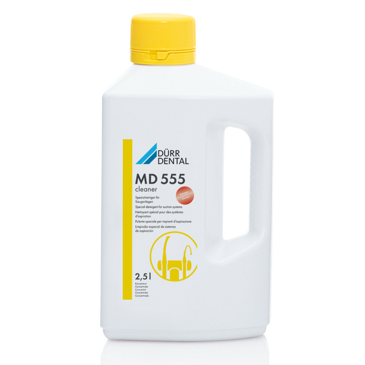 MD 555 Desincrustante De Sistema De Aspiración 2,5 lts - DURR