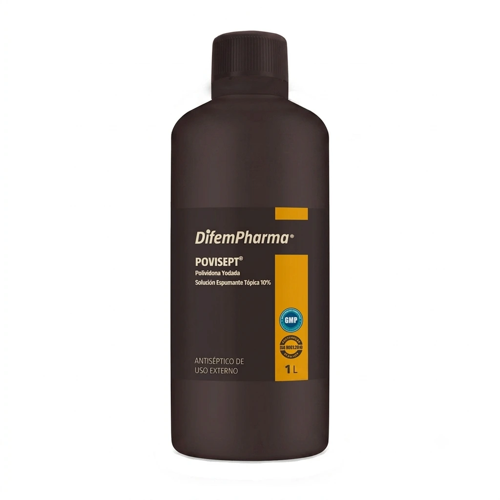 Povidona Solución Espumante Top 10% Lavado De Manos - DIFEM