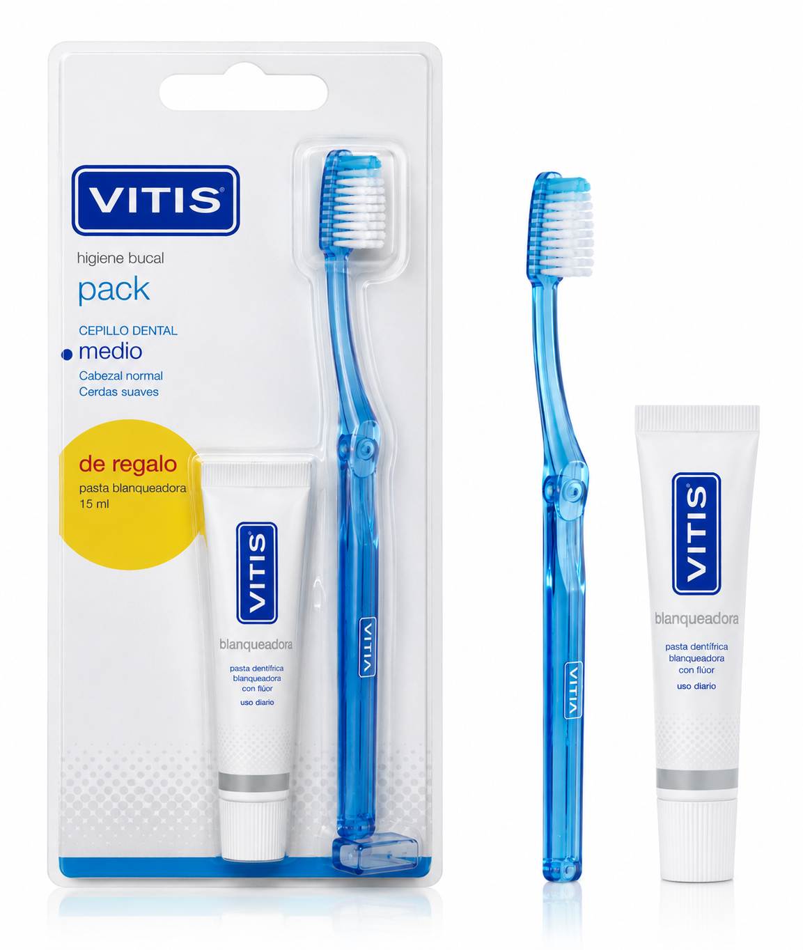 Pack Vitis Medio + Vitis Blanqueadora 15 ml - VITIS