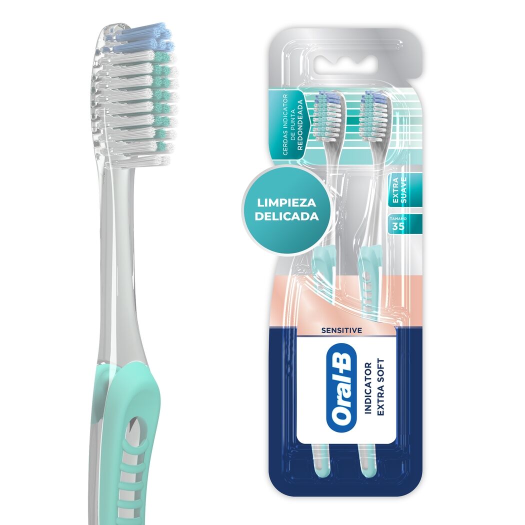 Oral-B Sensitive Indicator Extra Soft Cepillo Dental 2 uds - ORAL-B