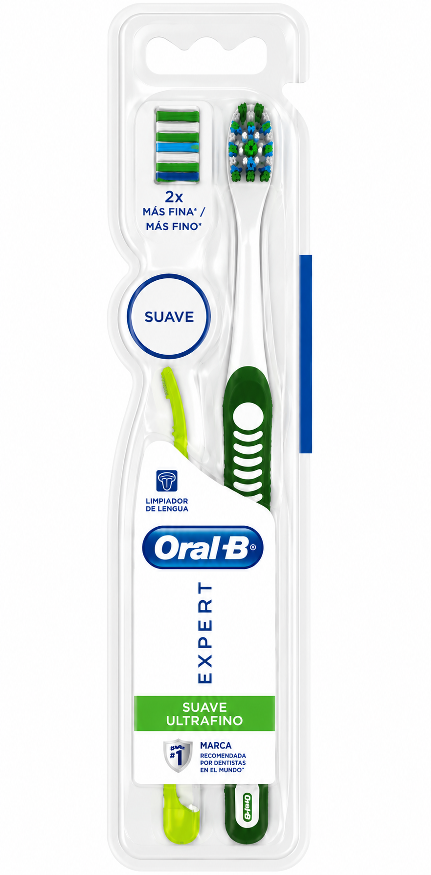 Oral-B Expert Suave Ultrafino Cepillo Dental 2 uds - ORAL-B