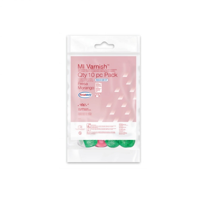 MI Varnish Barniz De Flúor Frutilla 10 uds - GC