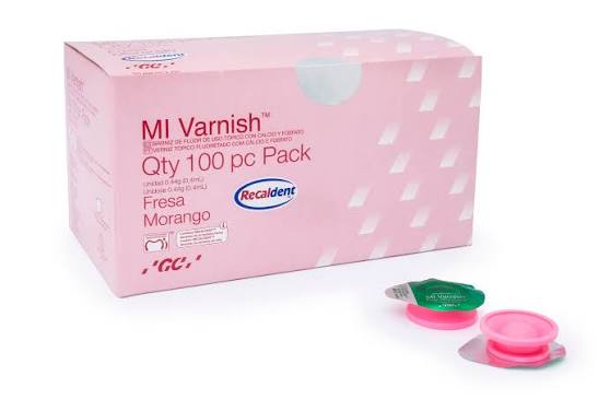 MI Varnish - Barniz De Flúor Sabores En Unidosis 100 uds - GC