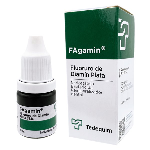 Fagamin Fluoruro Diamino Plata 38% 5 ml - FAGAMIN