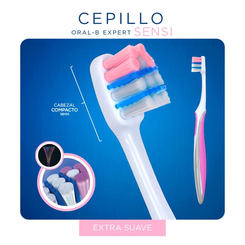 Cepillo De Dientes Suave Expert - ORAL-B
