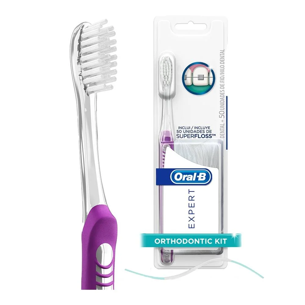 Cepillo De Dientes Ortodoncia + Super Floss - ORAL-B