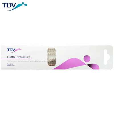 Cinta profiláctica para remoción de tártaro - TDV