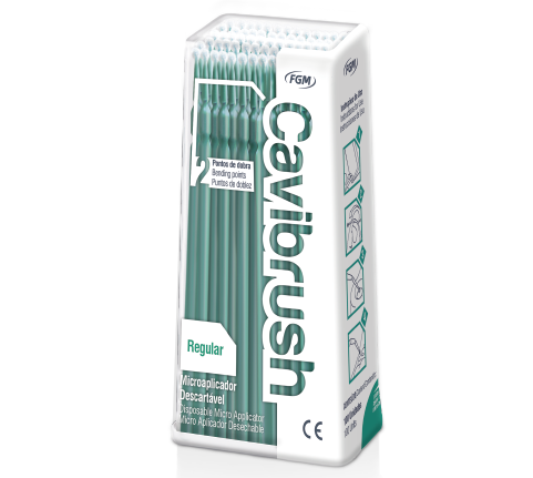 Cavibrush Regular Green 100 uds - FGM